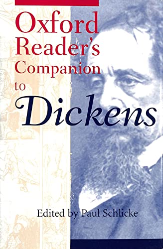 Imagen de archivo de Oxford Reader's Companion to Dickens (Oxford Reader's Companions) a la venta por Books From California