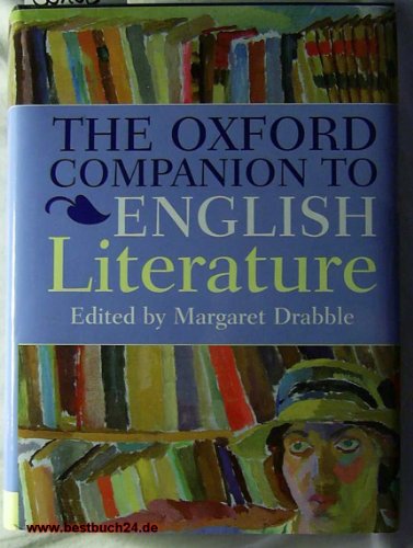 Beispielbild fr The Oxford Companion to English Literature zum Verkauf von WorldofBooks