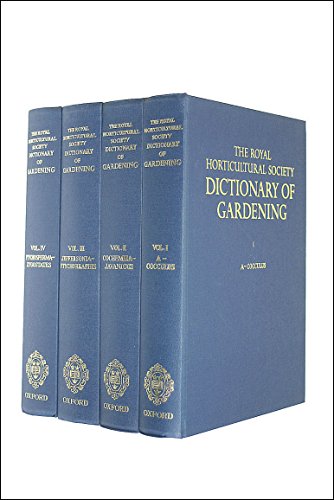 Stock image for Dictionary of Gardening: A Practical and Scientific Encyclopaedia of Horticulture4 Volumes for sale by Phatpocket Limited
