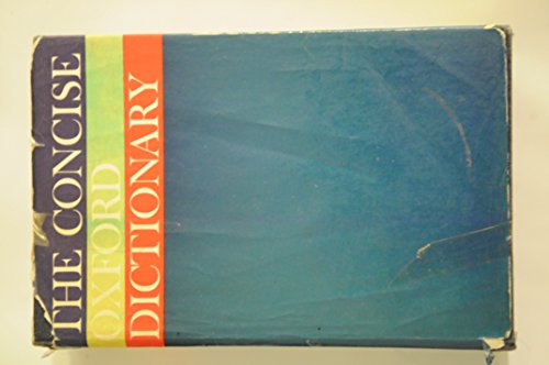 Imagen de archivo de The Concise Oxford Dictionary of Current English a la venta por WorldofBooks