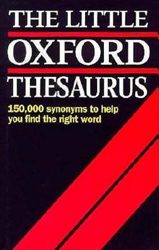 Preciso Oxford thesaurus Hardcover Maurice 
