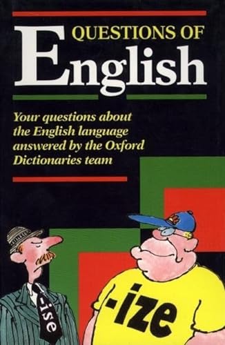 Beispielbild fr Questions of English zum Verkauf von Ergodebooks