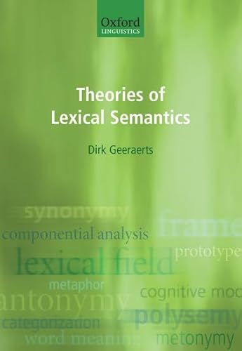 9780198700302: Theories of Lexical Semantics