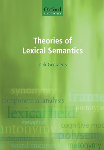 9780198700319: Theories of Lexical Semantics