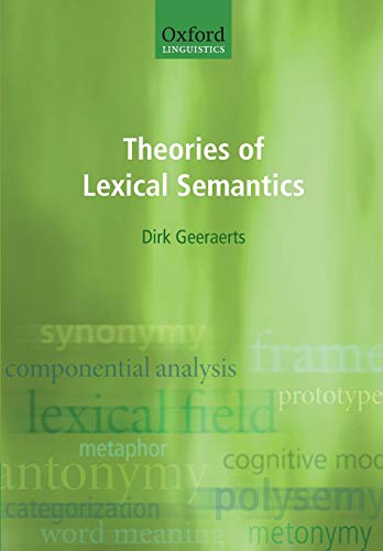 Stock image for Theories of Lexical Semantics for sale by Chiron Media