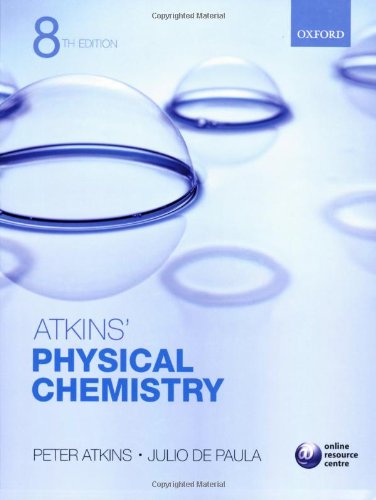 9780198700722: Physical Chemistry by Peter; De Paula, Julio Atkins (2006) Paperback