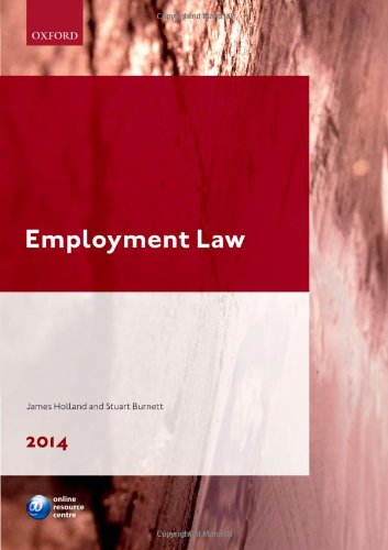 Beispielbild fr Employment Law LPC Guide 2014 (Legal Practice Course Guide) zum Verkauf von WorldofBooks
