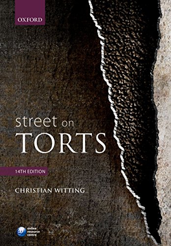 Beispielbild fr Street on Torts zum Verkauf von WorldofBooks
