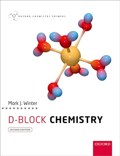 9780198700968: D-block Chemistry