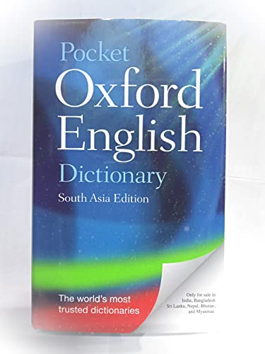 9780198700982: Pocket Oxford English Dictionary by Oxford Dictionaries (2013) Hardcover