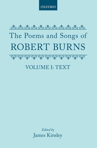Stock image for The Poems and Songs of Robert Burns: Volume I for sale by ThriftBooks-Dallas