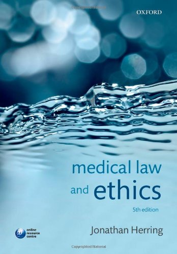 9780198702269: Medical Law and Ethics