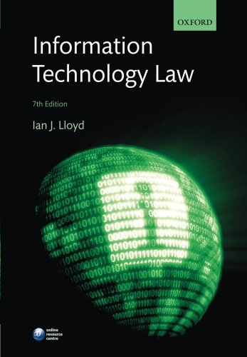 9780198702320: Information Technology Law