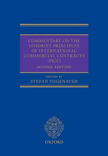 Stock image for Commentary on the Unidroit Principles of International Commercial Contracts (Picc) for sale by Revaluation Books