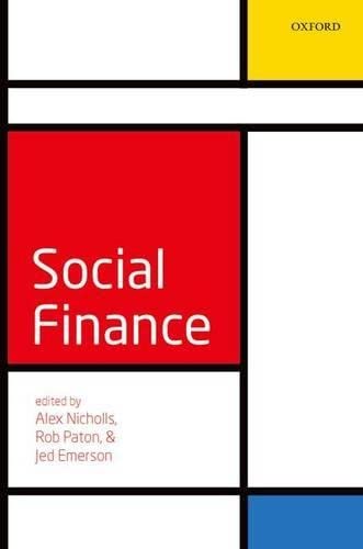 Beispielbild fr Social Finance zum Verkauf von BooksRun