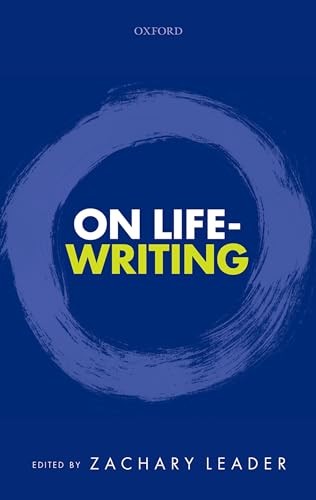 Imagen de archivo de On Life-Writing a la venta por ThriftBooks-Dallas