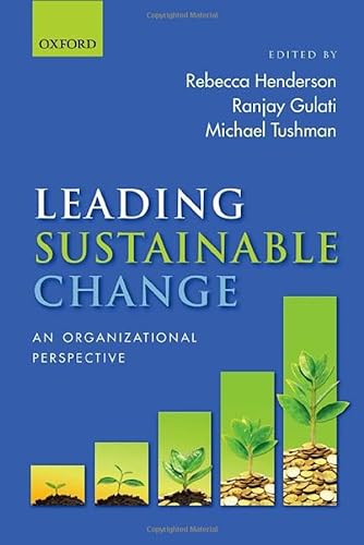 Beispielbild fr Leading Sustainable Change: An Organizational Perspective zum Verkauf von BooksRun