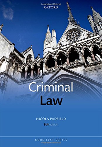 Stock image for Criminal Law 9/e (Core Texts Series) for sale by AwesomeBooks