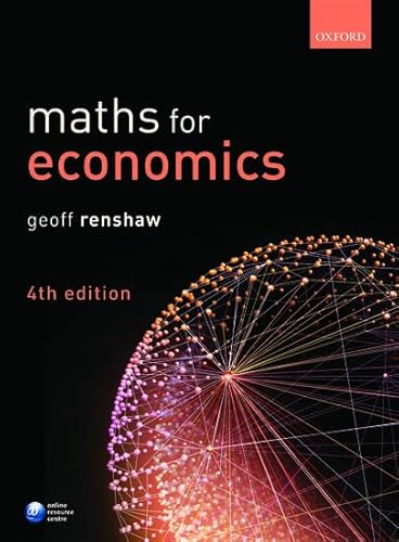 Beispielbild fr Maths for Economics zum Verkauf von WorldofBooks