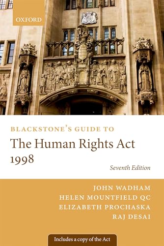 Immagine stock per Blackstone's Guide to the Human Rights Act 1998 (Blackstone's Guide Series)