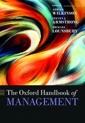 Stock image for The Oxford Handbook of Management (Oxford Handbooks) for sale by GF Books, Inc.