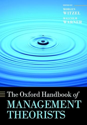 Stock image for The Oxford Handbook of Management Theorists (Oxford Handbooks) for sale by Wizard Books