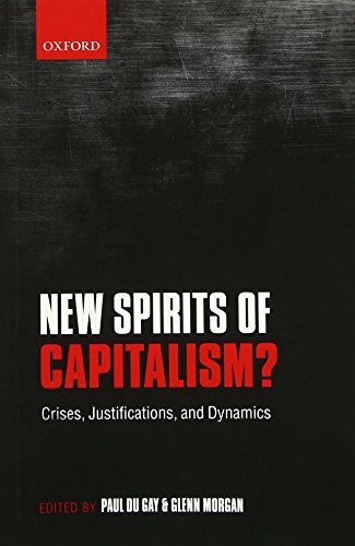 Imagen de archivo de New Spirits of Capitalism?: Crises, Justifications, and Dynamics a la venta por Revaluation Books