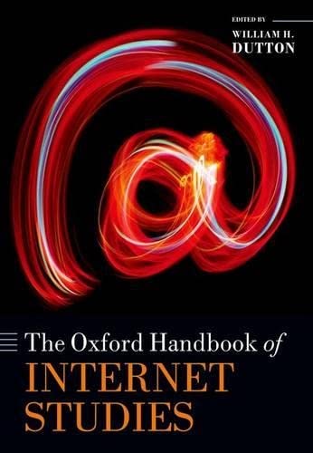9780198708841: The Oxford Handbook of Internet Studies (Oxford Handbooks)