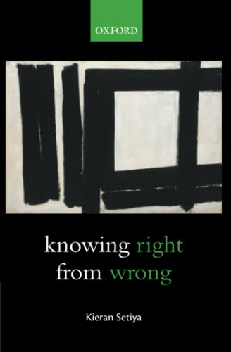 9780198709619: Knowing Right From Wrong