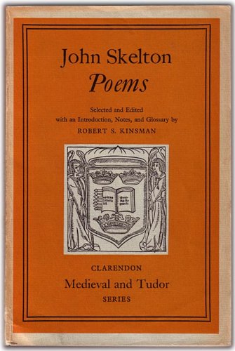 9780198710165: Poems (Clarendon Medieval & Tudor Series)