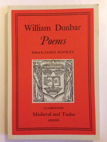 Imagen de archivo de Poems (Clarendon Mediaeval & Tudor S.) a la venta por WorldofBooks