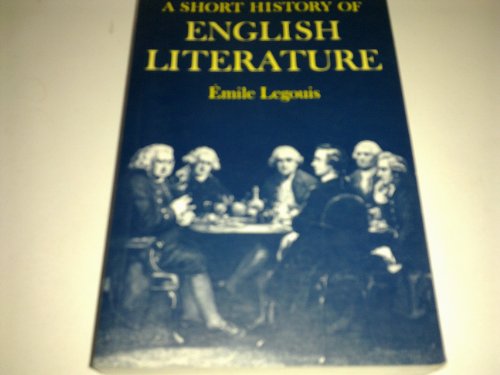 Beispielbild fr A Short History of English Literature zum Verkauf von AwesomeBooks