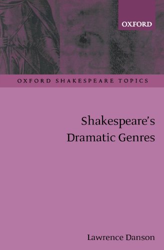 Stock image for Shakespeare's Dramatic Genres (Oxford Shakespeare Topics) for sale by Open Books West Loop