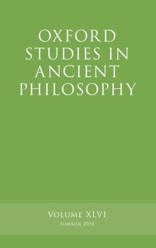 Beispielbild fr Oxford Studies in Ancient Philosophy, Volume 46 zum Verkauf von HPB-Red