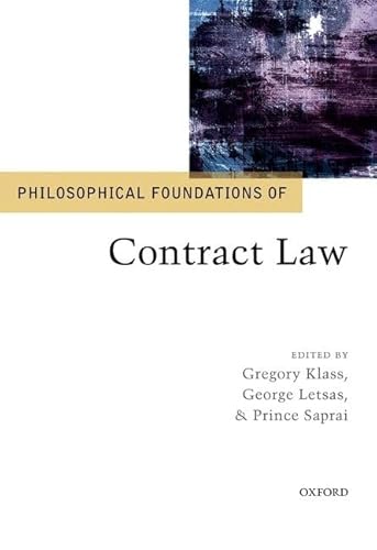 Stock image for Philosophical Foundations of Contract Law for sale by Anybook.com