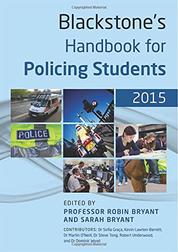 Imagen de archivo de Blackstone's Handbook for Policing Students 2015 a la venta por AwesomeBooks