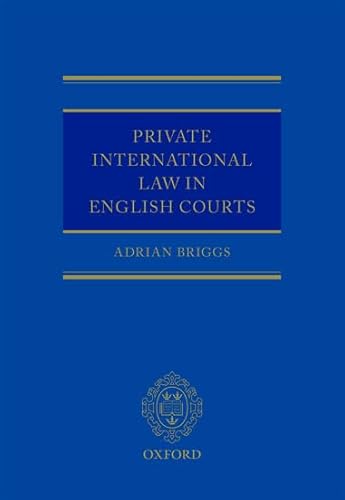 Stock image for Private International Law in the English Courts for sale by Mispah books