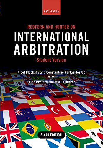 Beispielbild fr Redfern and Hunter on International Arbitration zum Verkauf von Better World Books