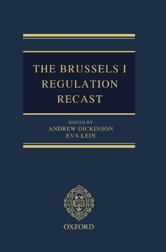 9780198714286: The Brussels I Regulation Recast