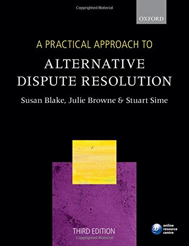 Imagen de archivo de A Practical Approach to Alternative Dispute Resolution a la venta por Better World Books Ltd