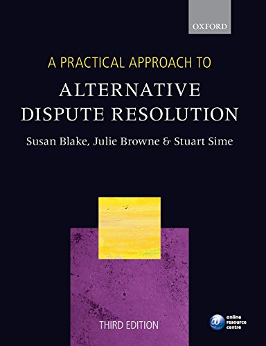 Stock image for A Practical Approach to Alternative Dispute Resolution for sale by Better World Books Ltd