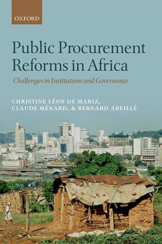 Beispielbild fr Public Procurement Reforms in Africa: Challenges in Institutions and Governance zum Verkauf von GoldenWavesOfBooks