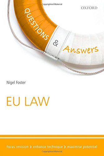 Stock image for Questions & Answers EU Law Law Revision and Study Guide 10/e (Law Questions & Answers) for sale by WorldofBooks