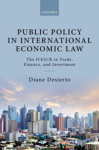Imagen de archivo de Public Policy in International Economic Law: The ICESCR in Trade, Finance, and Investment a la venta por WorldofBooks