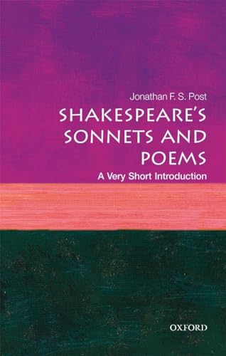 Beispielbild fr Shakespeare's Sonnets and Poems: A Very Short Introduction (Very Short Introductions) zum Verkauf von WorldofBooks
