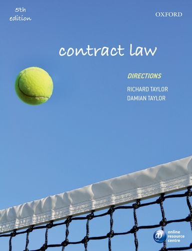 Beispielbild fr Contract Law Directions 5/e (Directions series) zum Verkauf von AwesomeBooks