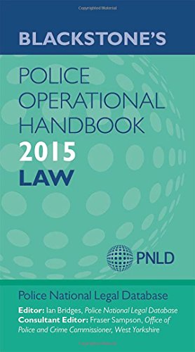 Beispielbild fr Blackstone's Police Operational Handbook 2015 zum Verkauf von WorldofBooks