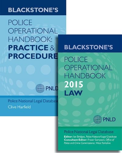 Imagen de archivo de Blackstone's Police Operational Handbook 2015: Law & Practice and Procedure Pack a la venta por Buyback Express