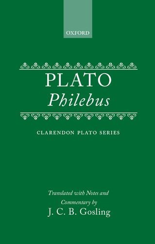 Philebus (Clarendon Plato Series) - Plato