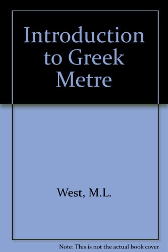 9780198721321: Introduction to Greek Metre